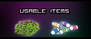 usable items